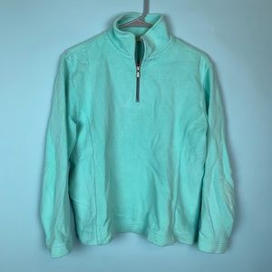 Tommy Bahama Teal Quarter Zip Sweatshirt